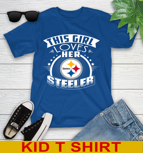 Pittsburgh Steelers NFL Football This Girl Loves Her Team 106