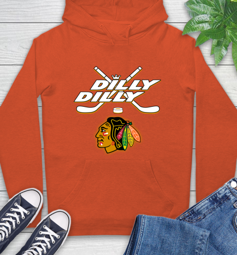 NHL Chicago Blackhawks Dilly Dilly Hockey Sports Hoodie 5