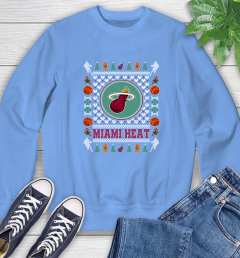 Miami Heat Merry Christmas NBA Basketball Loyal Fan Ugly Shirt 35