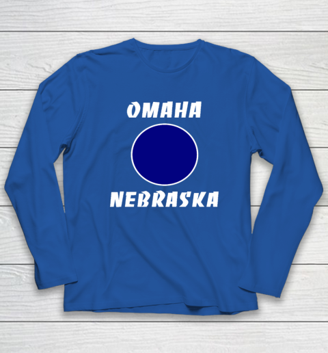 Nebraska Blue Dot Democratic 2nd District Omaha Long Sleeve T-Shirt 5