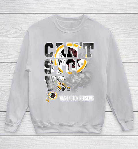 NFL Washington Redskins Can't Stop Vs Youth Sweatshirt 3