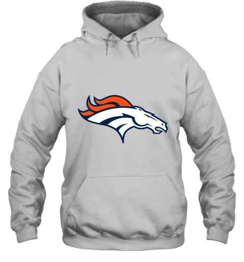 Denver Broncos NFL Pro Line Gray Victory Hoodie