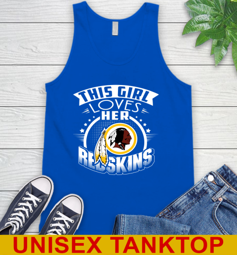 Washington Redskins NFL Football This Girl Loves Her Team 70