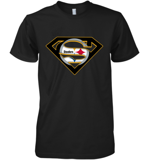 We Are Undefeatable The Pittsburg Steelers x Superman NFL Premium Men's T-Shirt
