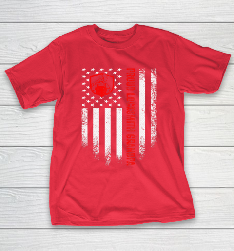 GrandFather gift shirt Vintage USA American Flag Proud Locksmith Grandpa Distressed T Shirt T-Shirt 9