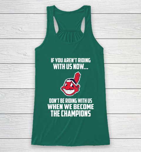 MLB Cleveland Indians Baseball We Become The Champions Racerback Tank 5