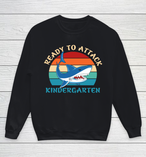 Back To School Shirt Ready to attack kindergarten Youth Sweatshirt