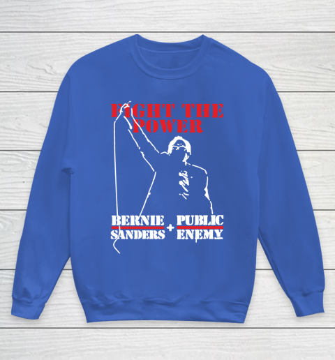 Fight The Power Bernie Sanders Public Enemy Youth Sweatshirt 6