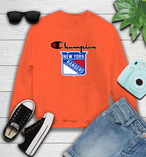NHL Hockey New York Rangers Champion Shirt Sweatshirt