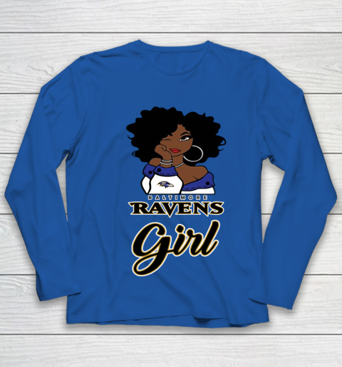 Baltimore Ravens Girl NFL Youth Long Sleeve 9