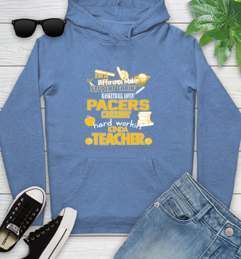 LA Clippers NBA I'm A Difference Making Student Caring Basketball Loving Kinda Teacher (2) Youth Hoodie 13