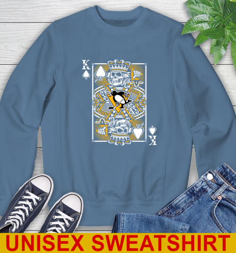 Pittsburgh Penguins NHL Hockey The King Of Spades Death Cards Shirt Sweatshirt 10
