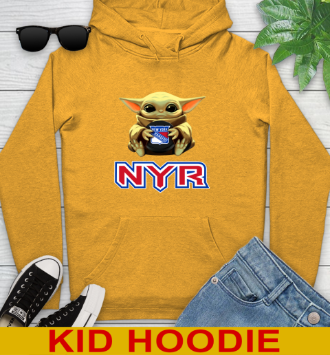 NHL Hockey New York Rangers Star Wars Baby Yoda Shirt 136