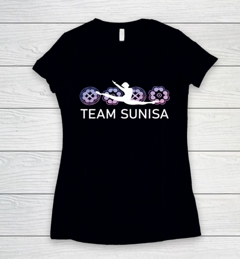 Team Sunisa Shirt Women's V-Neck T-Shirt