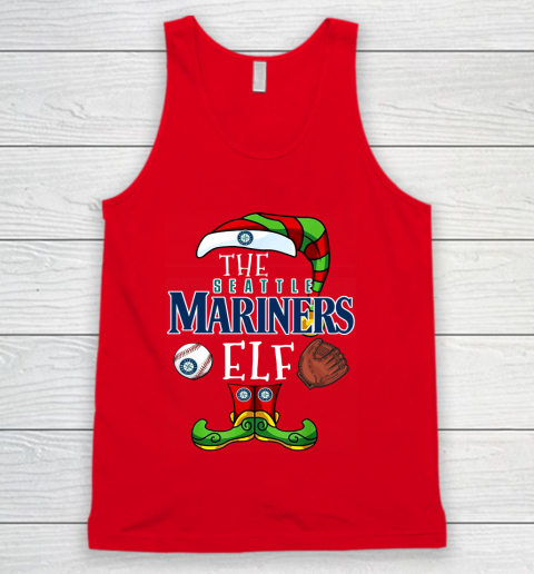 Seattle Mariners Christmas ELF Funny MLB Tank Top 5