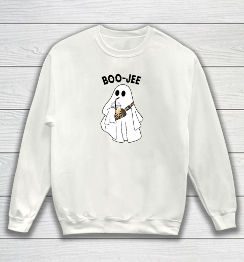 Boo Jee Funny Halloween Ghost Sweatshirt