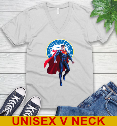 NBA Awesome Superman Basketball Sports Philadelphia 76ers 49