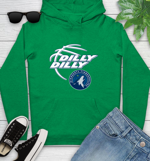 NBA Minnesota Timberwolves Dilly Dilly Basketball Sports Youth Hoodie 7