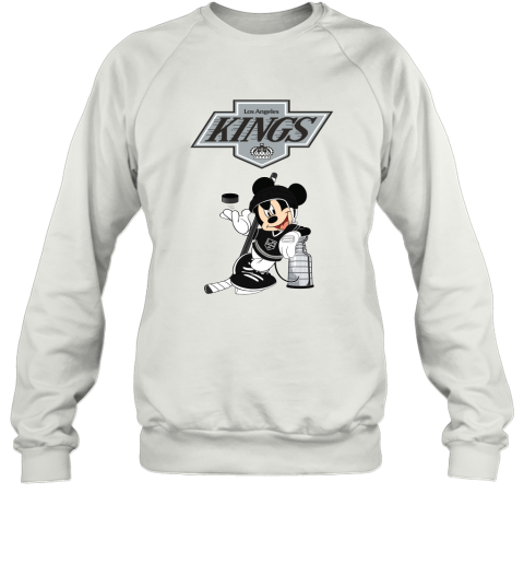 Mickey Los Angeles Kings With The Stanley Cup Hockey NHL Sweatshirt