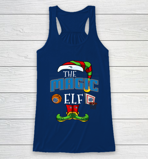 Orlando Magic Christmas ELF Funny NBA Racerback Tank 6