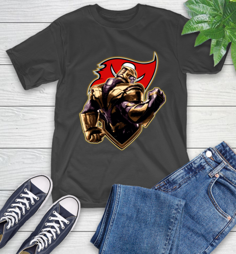NFL Thanos Avengers Endgame Football Sports Tampa Bay Buccaneers T-Shirt 2
