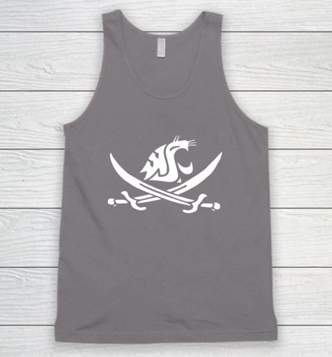 WSU Pirate Shirt Mike Leach WSU Pirate Sword Tank Top 5