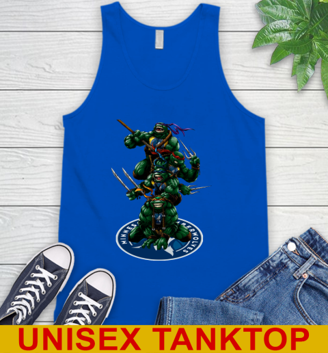 NBA Basketball Minnesota Timberwolves Teenage Mutant Ninja Turtles Shirt Tank Top 5