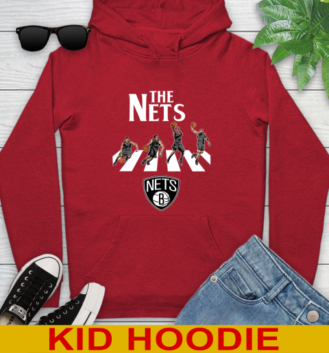 NBA Basketball Brooklyn Nets The Beatles Rock Band Shirt Youth Hoodie 11