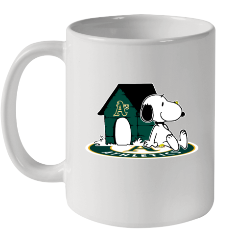 MLB Baseball Oakland Athletics Snoopy The Peanuts Movie Shirt Ceramic Mug 11oz