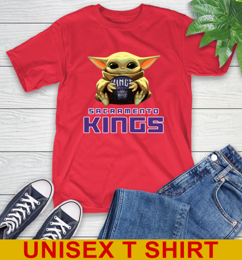 NBA Basketball Sacramento Kings Star Wars Baby Yoda Shirt 10