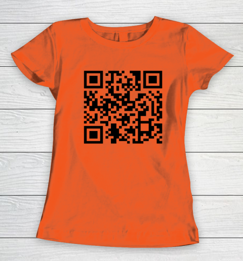 Trump Dance Troll QR Funny President Trump Dance Code Women's T-Shirt 2
