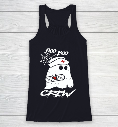 Boo Boo Crew Nurse Ghost Funny Halloween Costume Gift Long Sleeve T Shirt.D2SMT7UJCV Racerback Tank 7