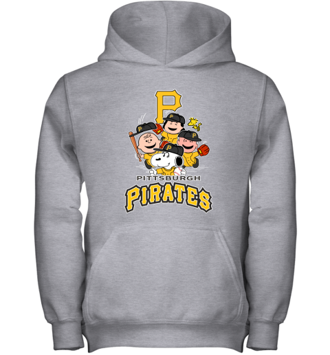 MLB Pittsburgh Pirates Snoopy Charlie Brown Woodstock The Peanuts Movie Baseball  T Shirt_000 Youth T-Shirt