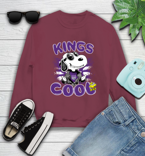 NBA Basketball Sacramento Kings Cool Snoopy Shirt Sweatshirt 5
