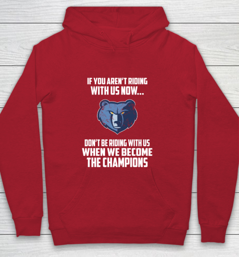 NBA Memphis Grizzlies Basketball We Become The Champions Youth Hoodie 7