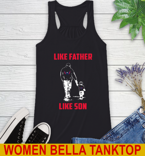 Washington Capitals NHL Hockey Like Father Like Son Sports Racerback Tank