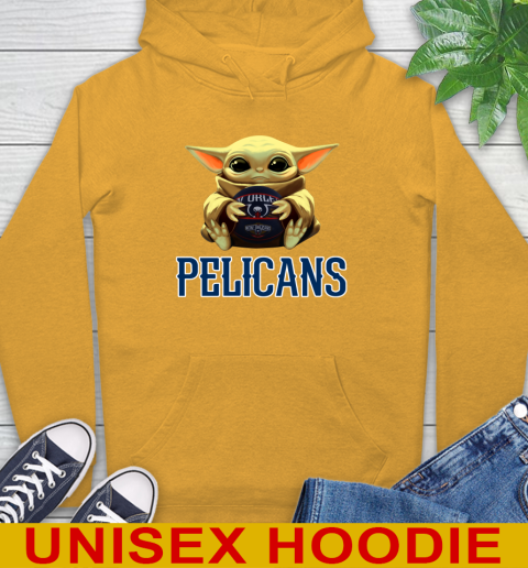 NBA Basketball New Orleans Pelicans Star Wars Baby Yoda Shirt 15