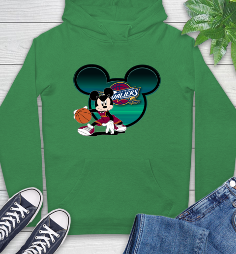 NBA Cleveland Cavaliers Mickey Mouse Disney Basketball Hoodie 8