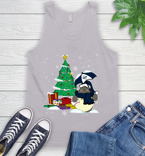 Tampa Bay Rays MLB Baseball Cute Tonari No Totoro Christmas Sports Tank Top 3