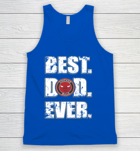 NBA Chicago Bulls Basketball Best Dad Ever Family Shirt Tank Top 4