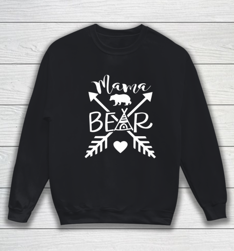 Mama Bear Arrow Heart Sweatshirt