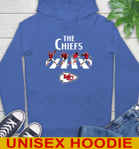 NFL Football Kansas City Chiefs The Beatles Rock Band Shirt Hoodie 9