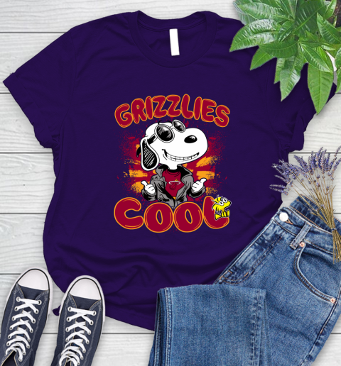 NBA Basketball Miami Heat Cool Snoopy Shirt Women's T-Shirt 4