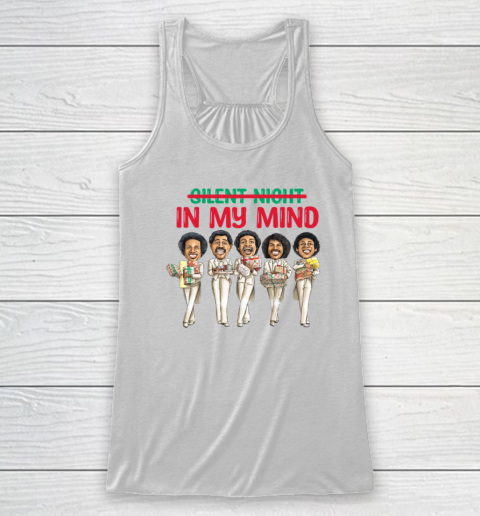 In My Mind Black African American Family Matching Christmas Racerback Tank