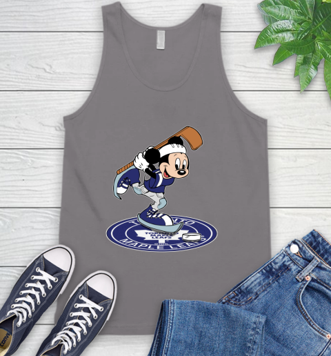 NHL Hockey Toronto Maple Leafs Cheerful Mickey Disney Shirt Tank Top 7