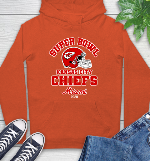 Kansas City Chiefs Super Bowl Champion Miami Logo 2020 NFL Shirts 16