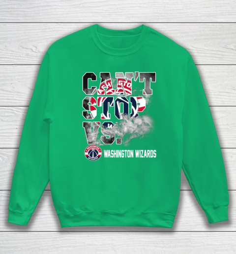 NBA Washington Wizards Basketball Can't Stop Vs Sweatshirt 5