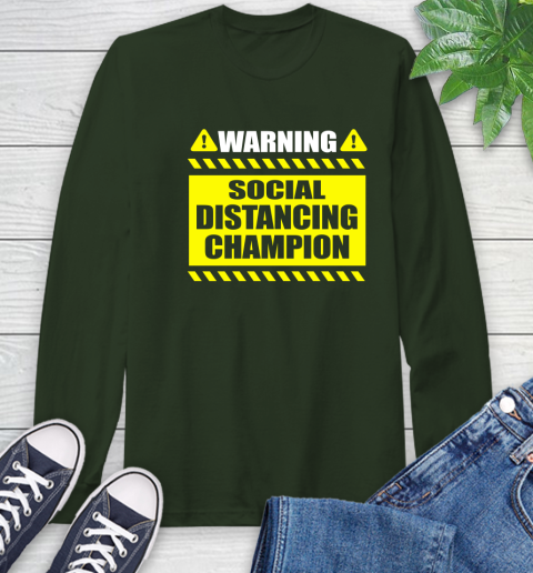 Coronavirus Shirt  Warning Social Distancing Champion 59