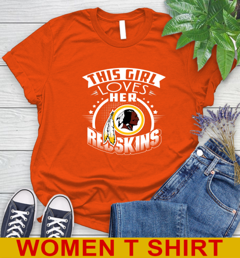 Washington Redskins NFL Football This Girl Loves Her Team 87
