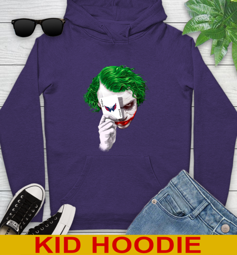 Washington Capitals NHL Hockey Joker Card Shirt Youth Hoodie 6 Washington Capitals NHL Hockey Joker Card Shirt Youth Hoodie - Image 6